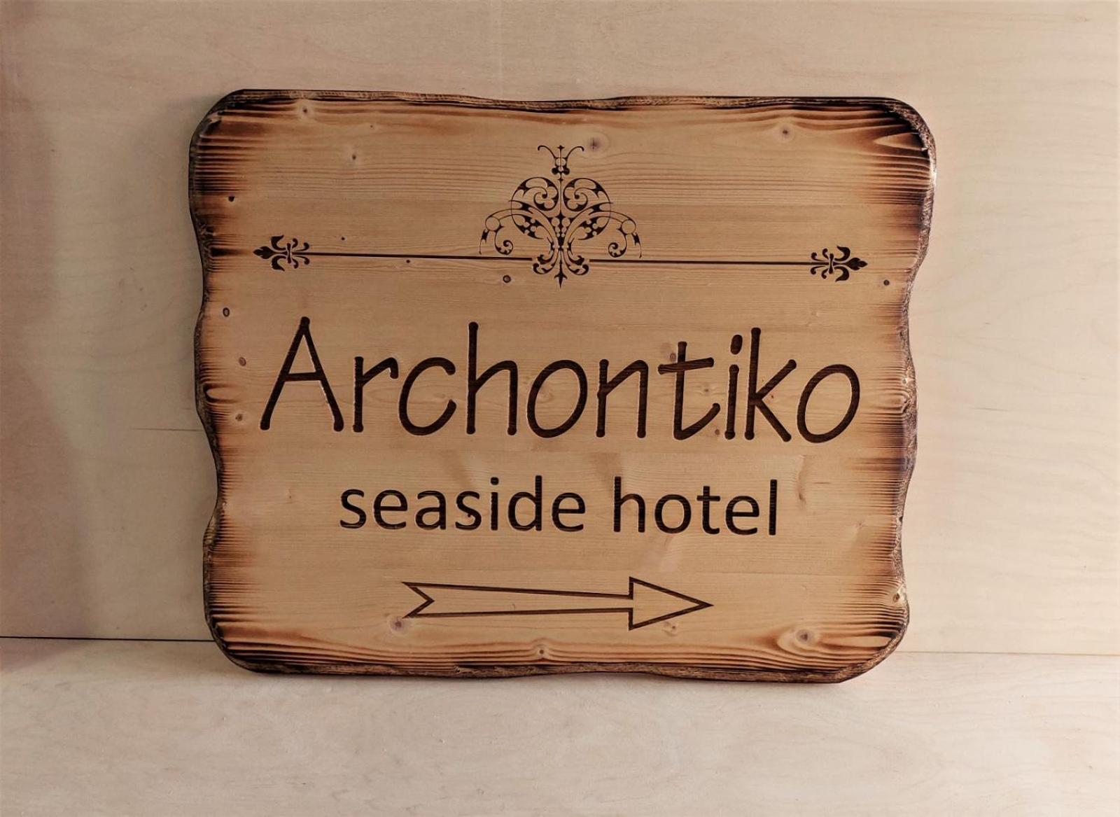 Archontiko Seaside Hotel Platanias  Eksteriør bilde