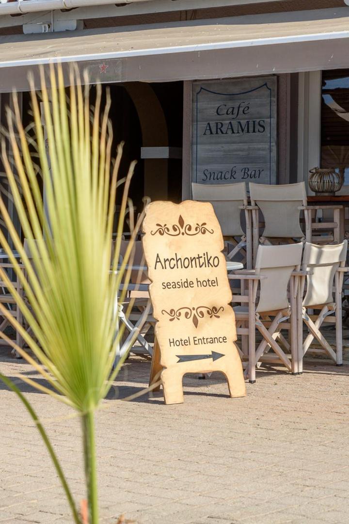 Archontiko Seaside Hotel Platanias  Eksteriør bilde